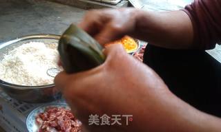 五香肉粽子的做法步骤:9