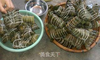 五香肉粽子的做法步骤:10