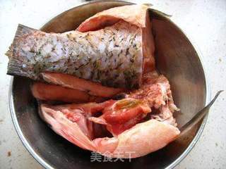 青红椒版【剁椒鱼头】的做法步骤:4