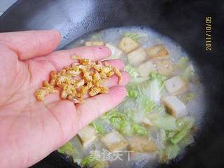 鲜汤白菜粉丝炖豆腐的做法步骤:7