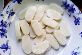 肉末蕃茄炒年糕的做法步骤:4