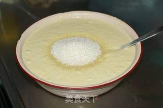 健康粗粮早餐----香甜粒粒玉米饼的做法步骤:3