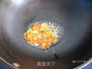 剁椒茼蒿炒豆腐的做法步骤:5