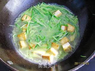 萝卜炖豆腐的做法步骤:9