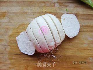 电饼铛烤馍片的做法步骤:2