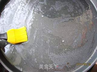 电饼铛烤馍片的做法步骤:3