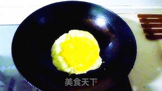 蒜苗鸡蛋炒肉丝的做法步骤:2