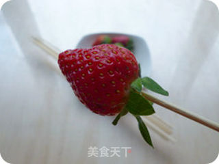 草莓巧克力棒棒糖的做法步骤:4