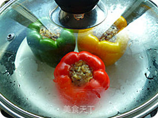香菇彩椒盅的做法步骤:12