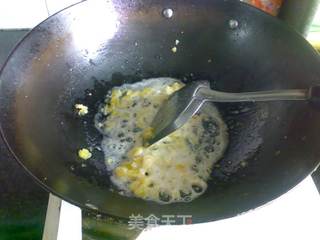 金沙炒饭的做法步骤：3