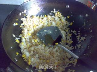 金沙炒饭的做法步骤：6