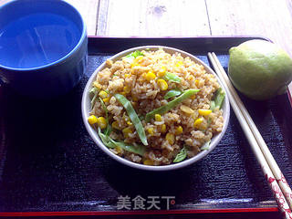 金沙炒饭的做法步骤：9