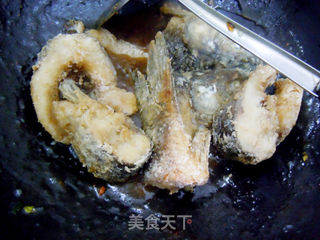幸福滋味————【蔬菜耗油裹草鱼】的做法步骤:13