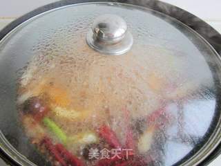 大盘鸡版的香辣鸡肉火锅的做法步骤：12