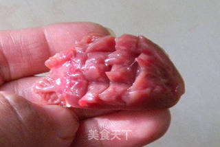 爆炒鸡心的做法步骤:4