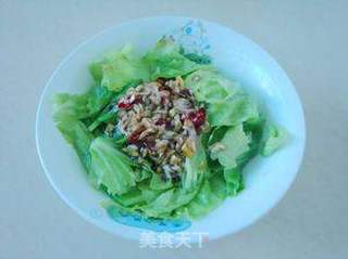 家常小菜——葱油包白菜的做法步骤:6