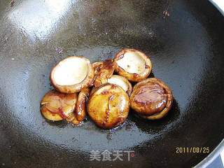 麻仁卤香菇的做法步骤:4