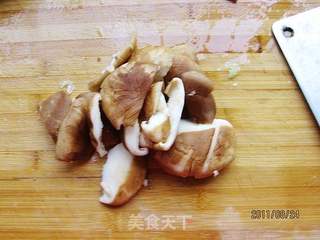 香菇素烧白菜的做法步骤:5