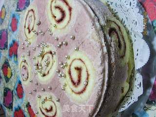 樱桃酱花朵幕斯的做法步骤:18