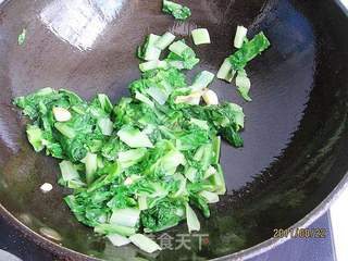 小白菜炖豆腐的做法步骤:2