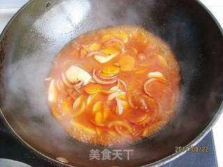 韩式辣炒年糕的做法步骤:5