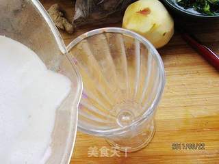 香蕉豆浆的做法步骤:5