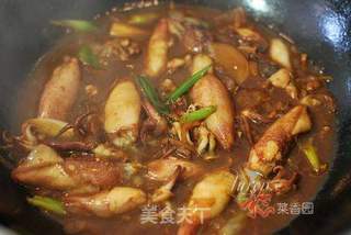 超级诱惑,难以抗拒的美味下饭菜【酱烧笔管鱼】的做法步骤:11
