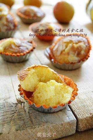 蜂蜜柚子酱蛋糕的做法步骤:9