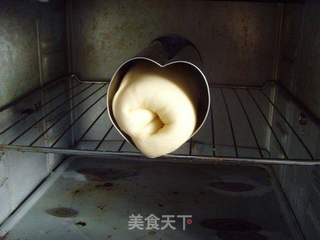 【食尚擂台烘焙赛区】:爱心早餐---巧心蛋吐司的做法步骤:9
