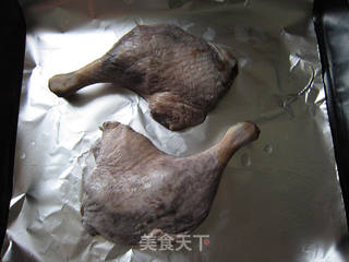 红酒烤鸭的做法步骤:3