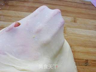 蜜红豆面包的做法步骤:2
