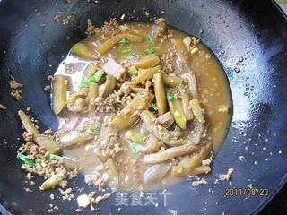 肉末茄条的做法步骤:6