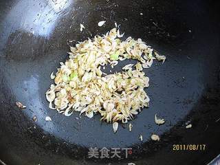 虾皮煎饼卷的做法步骤:4