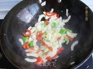 双椒冬瓜的做法步骤:5