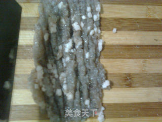 自制简易虾丸的做法步骤:6