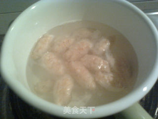 自制简易虾丸的做法步骤:9