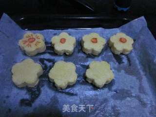 土豆泥梅花糕的做法步骤:14