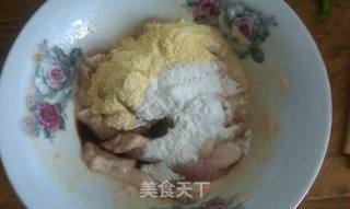 锅包肉的做法步骤:2