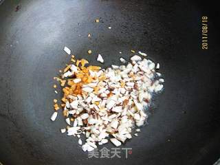 蛋炒饭寿司卷的做法步骤:3