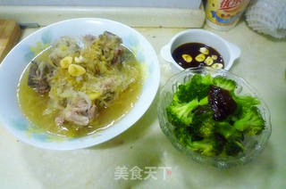 酸菜炖排骨的做法步骤:5