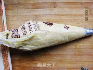 蓝莓奶香土豆泥的做法步骤:5