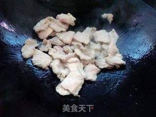 五花肉炒扁豆的做法步骤：4