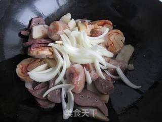 爆炒面肺子——新疆味道的做法步骤:9