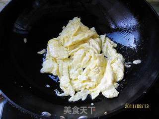 丝瓜炒鸡蛋的做法步骤:3