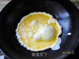 丝瓜炒鸡蛋的做法步骤:2