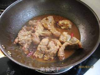 酱烧排骨的做法步骤:7