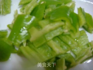 杏鲍菇炒咸肉的做法步骤：3