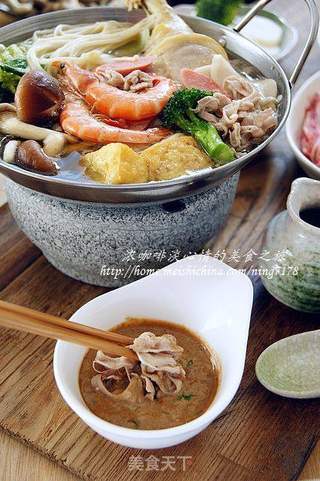 鸡腿浓汤火锅的做法步骤:11