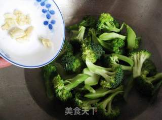 白灼西兰花的做法步骤:6