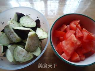 培根奶酪焗茄子的做法步骤:2